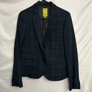 Q Mack Plaid Blazer